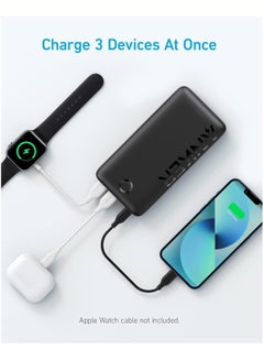 Anker 20000 mAh 326 Power Bank Digital Display Battery Percentage 15W Black  - Image 5