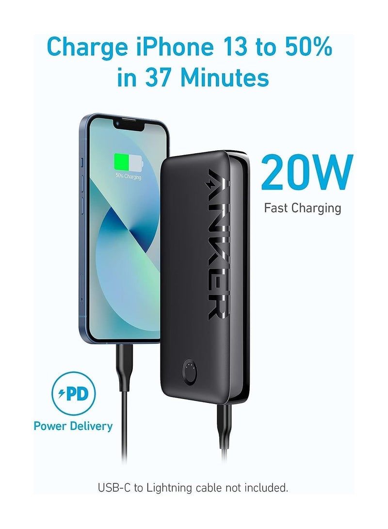 Anker 20000 mAh 326 Power Bank Digital Display Battery Percentage 15W Black - Image 3