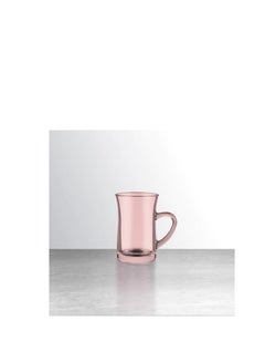 Pasabahce Mila Tea Mug Set of 6 Cups- Pink, (150ml) pink - pnsku/N70072076V/45/_/1715574730/99f023c5-b618-42e6-9ef9-b0ed81310341