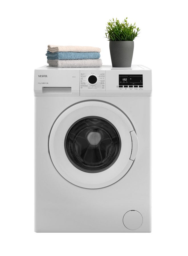 VESTEL Freestanding  Washer 7 kg 2100 W W7124 White - Image 5