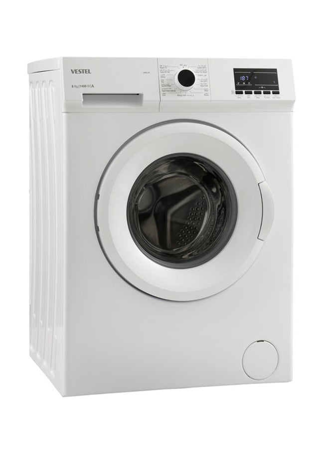 VESTEL Front Load Washing Machine, 15 programs 8 kg 2200 W W8124 White - Image 1