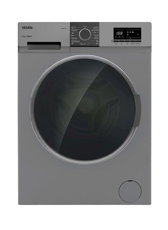 VESTEL Front Load Washing Machine, 15 programs 9 kg 2200 W WB9B144DS Sliver