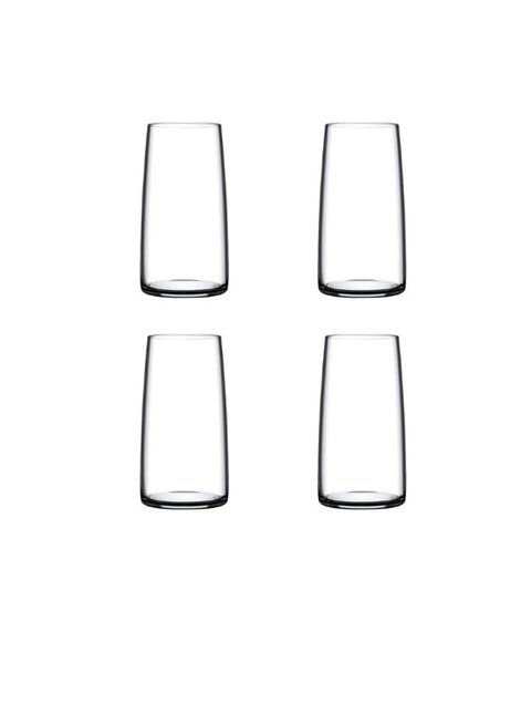 Pasabahce Pinot Long Drink Glass -470ml Set of 4 Cups-Turkey Made Clear