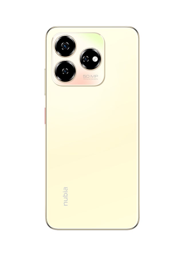 ZTE nubia V60 Dual SIM Sunlit Gold (8+12)GB RAM 256GB 4G - International Version  - Image 3