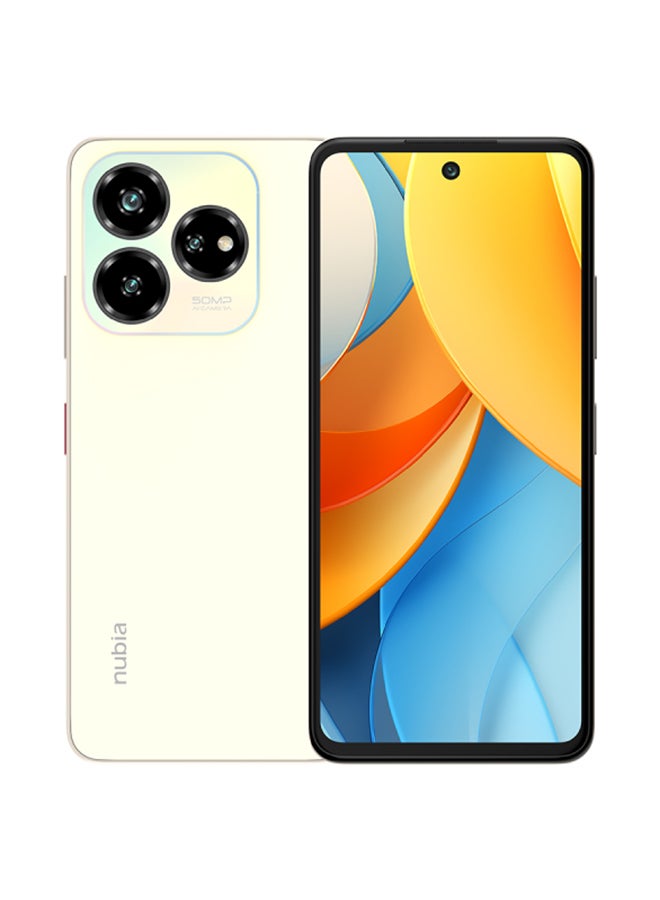 ZTE nubia V60 Design Dual SIM Champagne Gold (6+10)GB RAM 256GB 4G - International Version  - Image 1