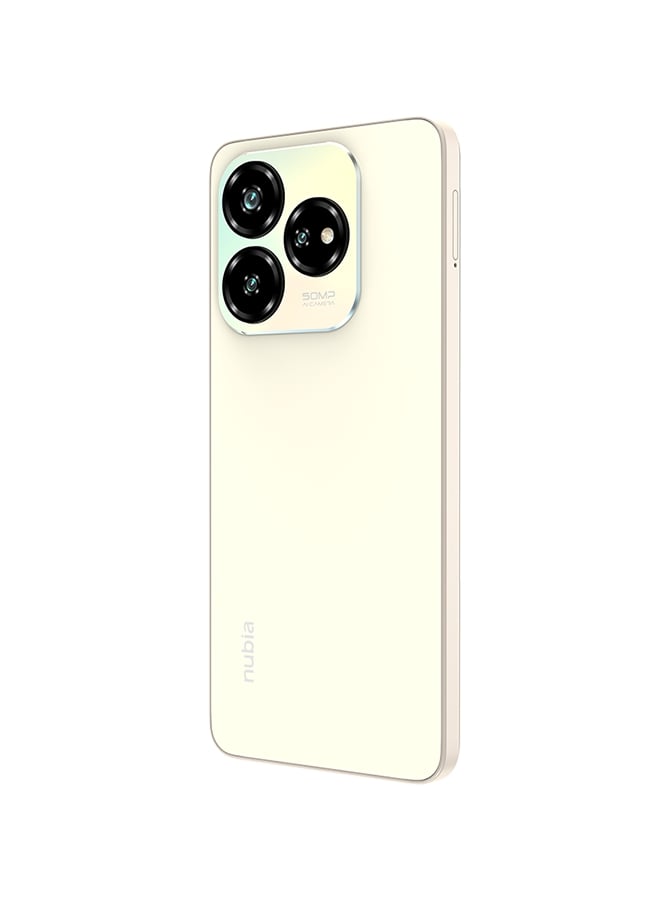 ZTE - nubia V60 Design Dual SIM Champagne Gold (6+10)GB RAM 256GB 4G - International Version - Image 1