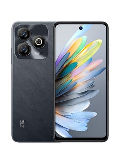 زد تي اي Blade A75 ثنائي الشريحة باللون الأسود البازلتي وذاكرة داخلية 4 جيجابايت وذاكرة داخلية 256 جيجابايت ويدعم شبكة الجيل الخامس 5G - الإصدار العالمي  - Image 1