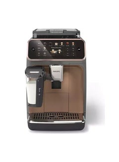 Series 5500 Fully Automatic Latte Go Espresso Machine, Silent Brew Technology Quick Start Aromatic Coffee From Freshly Ground Beans 20 Hot And Iced Drinks 5 L 1500 W EP5544_80 Black/Brown
