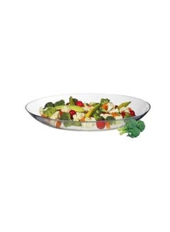 Pasabahce Pasabahce Invitation Large Dinner Plate -oval- clear 250x330mm  - Image 1