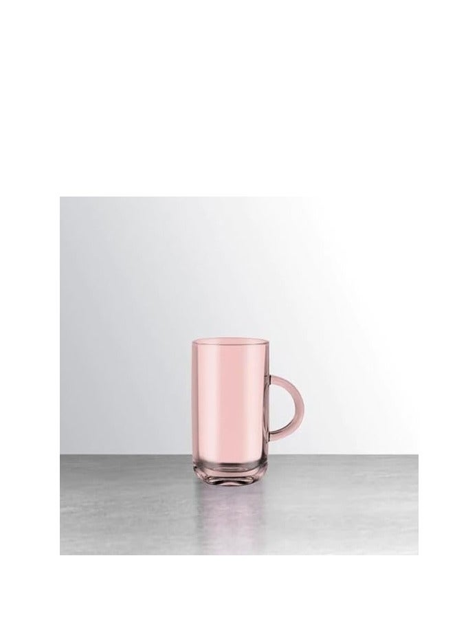 Pasabahce - Pasabahce Iconic Tea Mug Set of 6 Cups- Pink, (270ml) Pink - Image 1