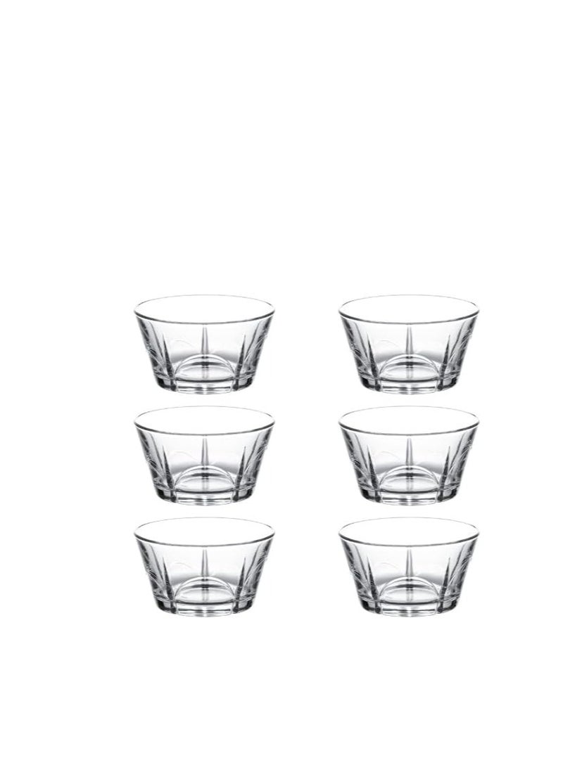 Pasabahce Pasabahce Royal Small Bowl Set of 6 bowls -10cm Capacity 100ml 10cm/100mlcm  - Image 2