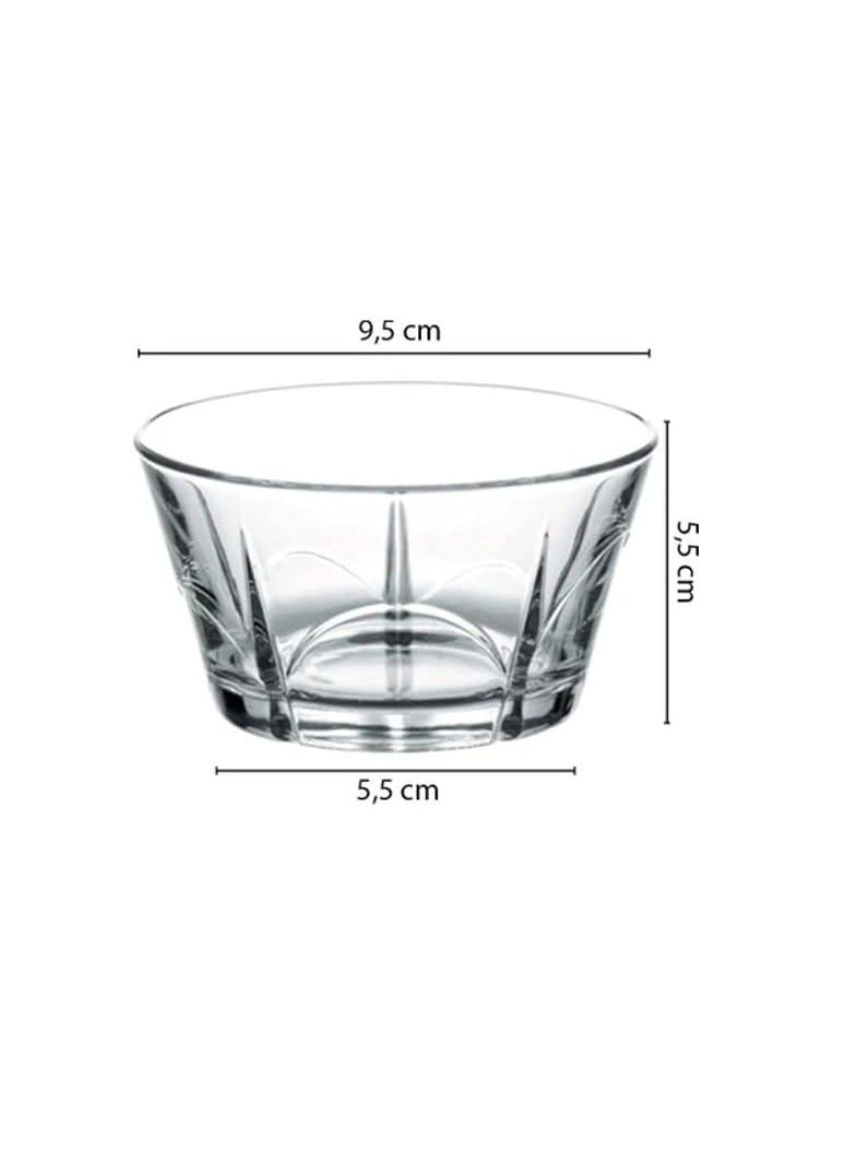 Pasabahce Pasabahce Royal Small Bowl Set of 6 bowls -10cm Capacity 100ml 10cm/100mlcm  - Image 3