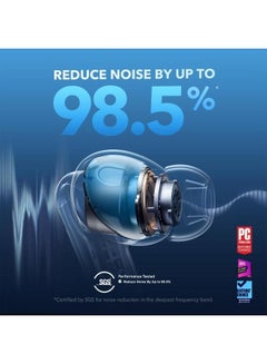 Soundcore Liberty 4 NC Earbuds, 98.5 Percent Noise Reduction, Adaptive Cancelling To Ears And Environment, Hi-Res Sound, 50H Battery, Wireless Charging, Bluetooth 5.3 - Pink  - Image 2