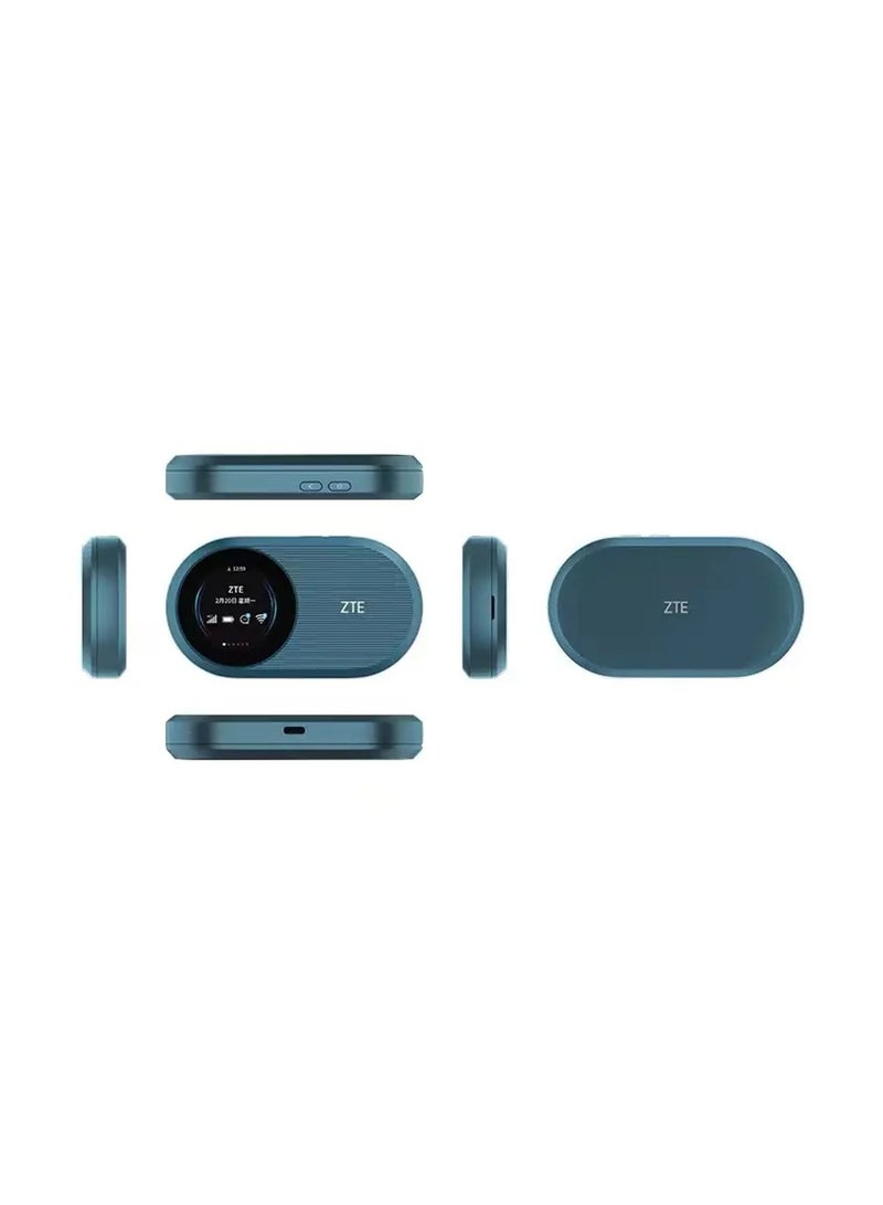زد تي اي - Wireless Mobile WI-Fi router Battery Capacity:  U10S ORO Navy Blue - Image 1