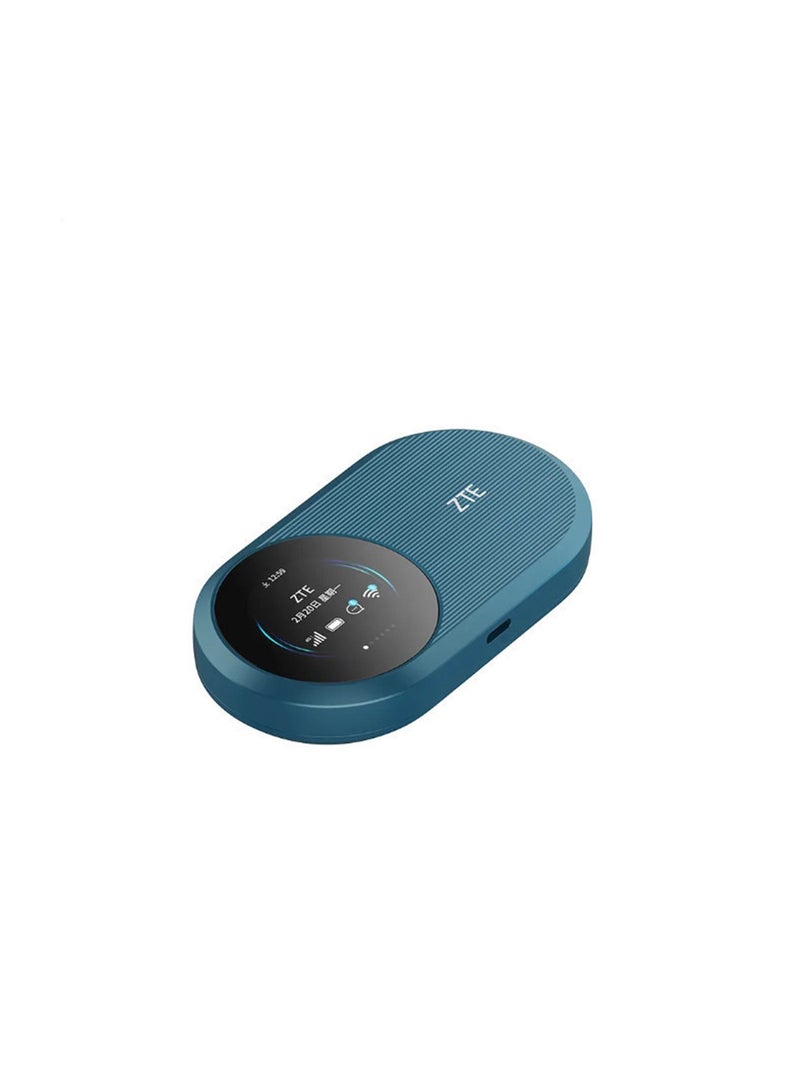 زد تي اي - Wireless Mobile WI-Fi router Battery Capacity:  U10S ORO Navy Blue - Image 1