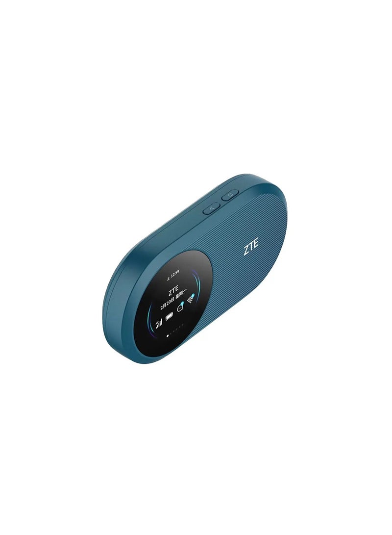 زد تي اي - Wireless Mobile WI-Fi router Battery Capacity:  U10S ORO Navy Blue - Image 1