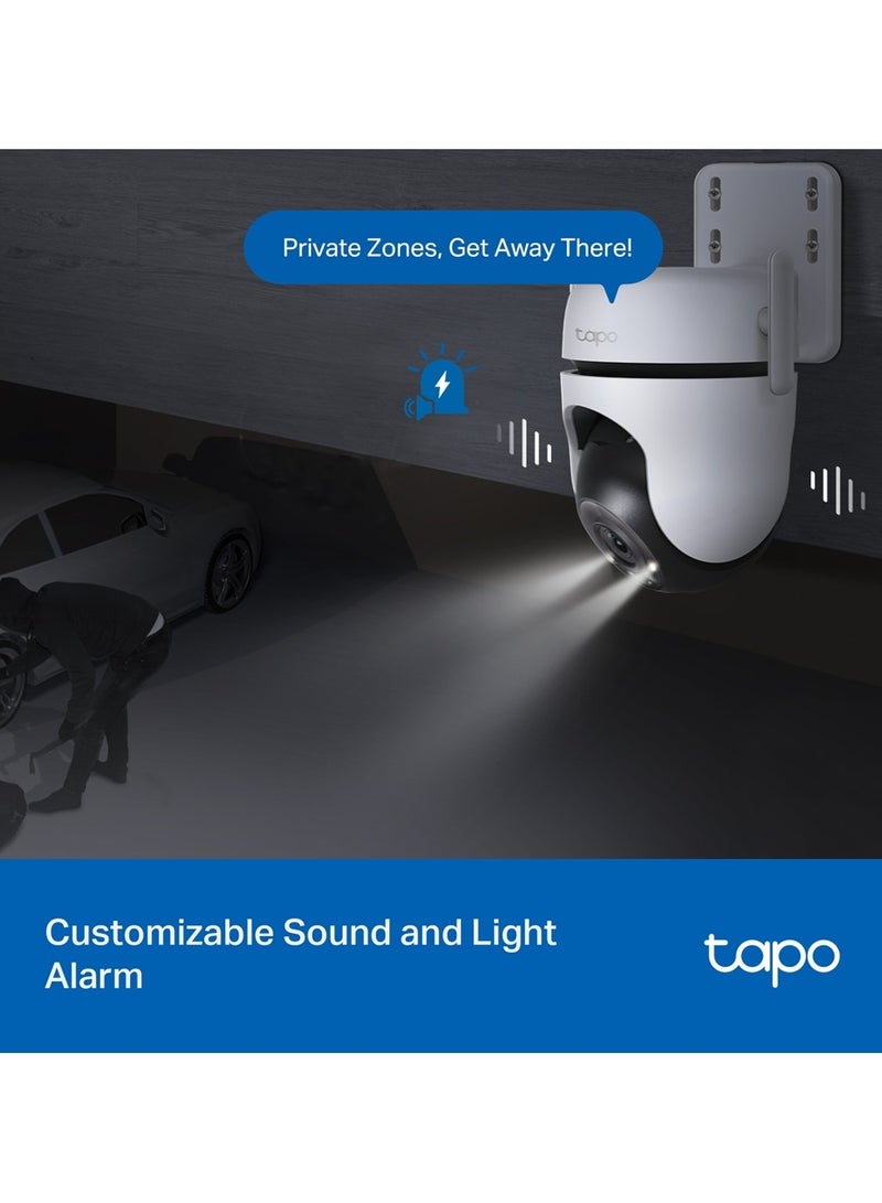 TP-Link (Tapo C520WS)  2K Outdoor Pan/Tilt Security Wi-Fi Camera,IP66 Weatherproof, AI Detection,360° Visual Coverage, Starlight Colour Night Vision, Cloud &Local Storage, Works with Alexa&Google Home - pnsku/N70072246V/45/_/1715587340/121565d1-6946-490e-9ee7-d6deb670de34