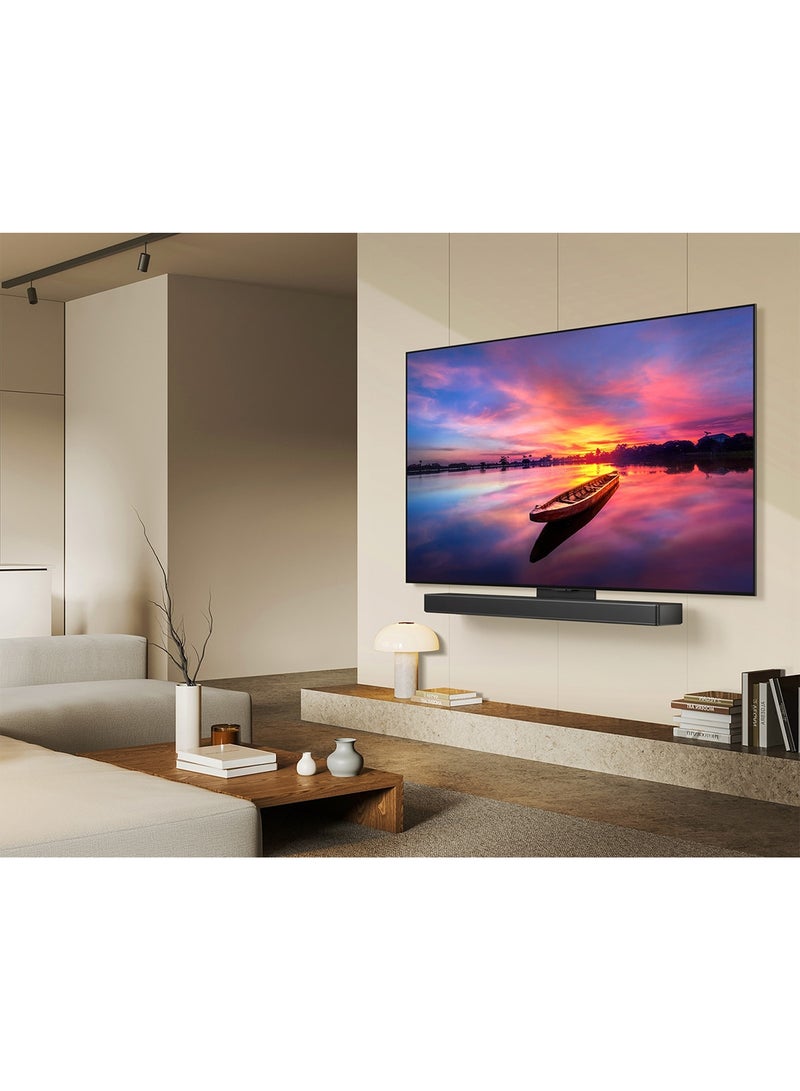 LG - 77-Inch OLED evo C4 4K Smart TV With AI ThinQ, Magic Remote, Dolby Vision, WebOS 24, 2024 Model OLED77C46LA Black - Image 1
