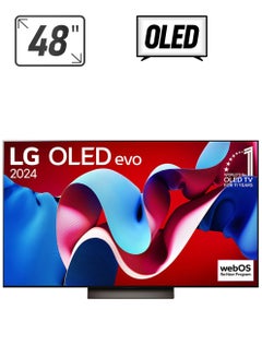 48-Inch OLED evo C4 4K Smart TV With AI ThinQ, Dolby Vision, Dolby Atmos, webOS, Alexa Built-In 2024 Model OLED48C46LA Black OLED48C46LA Black - pnsku/N70072256V/45/_/1739967014/65b7f87a-4f5d-48e4-b7bc-eebc46a9f1e1