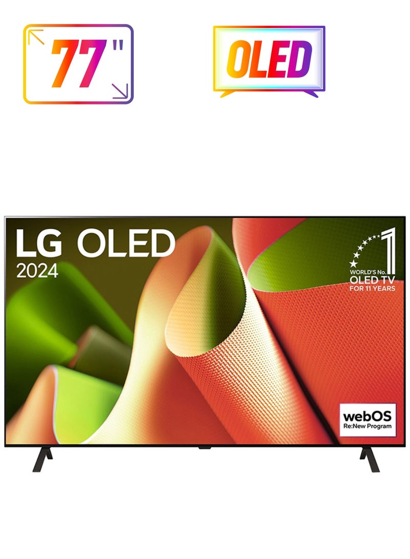 77-Inch 4K Smart OLED TV With AI ThinQ, Magic Remote, Dolby Vision, WebOS24, 2024 Model OLED77B46LA Black OLED77B46LA Black - pnsku/N70072257V/45/_/1739967113/1aaf8e9f-7178-4f24-9300-e580fe3fc079