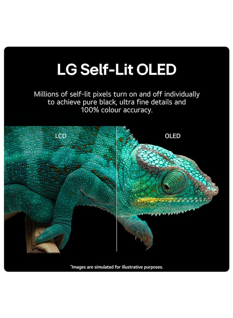 LG - 65-Inch 4K Ultra HD Smart OLED TV With AI ThinQ, Dolby Vision IQ, Dolby Atmos, webOS, Alexa Built-In, Google Assistant, HDMI 2.1, Gaming Mode OLED65B46LA Black OLED65B46LA Black - Image 1