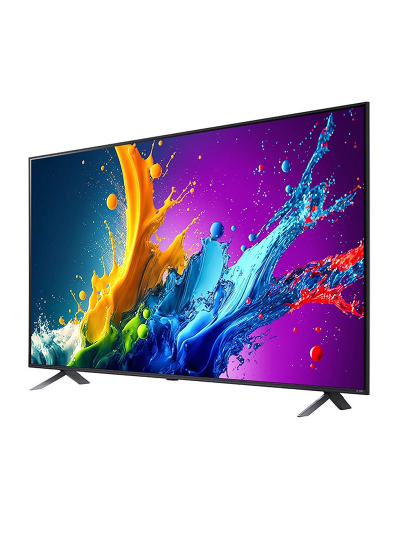 LG - 86 Inch QNED QNED80 4K 86QNED80T Black 86QNED80T Black - Image 1