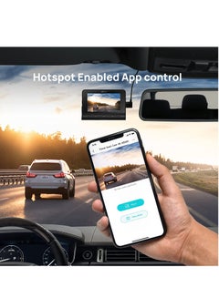 70mai 4K Smart Dash Cam A800, Imx415 Native True 4K Resolution, Built-In Gps & Adas, Wifi, G-Sensor, 3" Ips Screen, Ios/Android App  - Image 3
