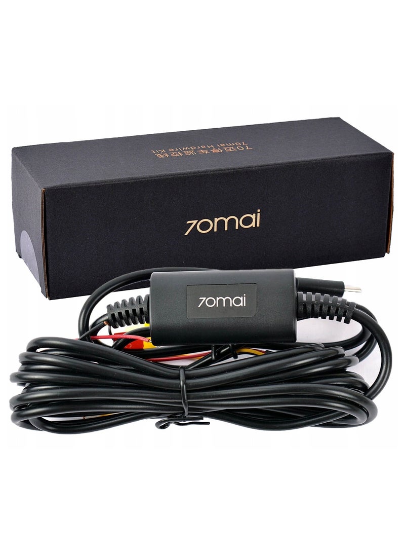 70mai UP03 Hardwire Kit Parking Surveillance Cable Only For 70mai Dash Cam M500/Omni X200 A810 Dash Cam Power Cable  - Image 3