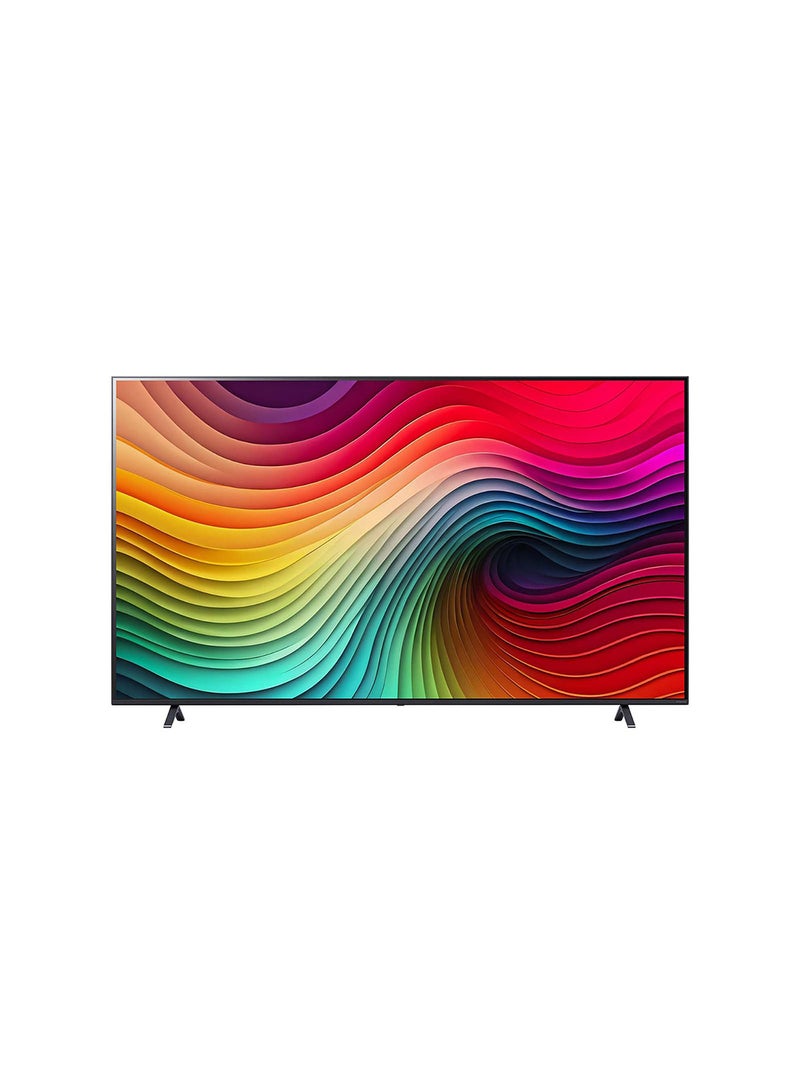 LG - 2024 NanoCell NANO81 86 86NANO81T Black - Image 1