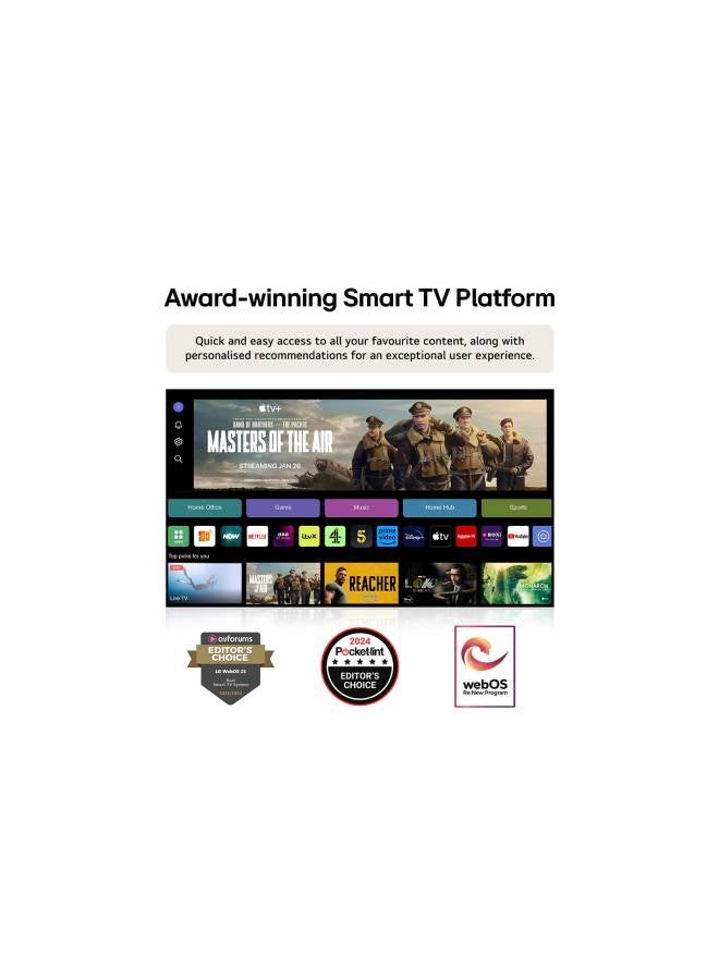 LG - 2024 NanoCell NANO81 86 86NANO81T Black - Image 1