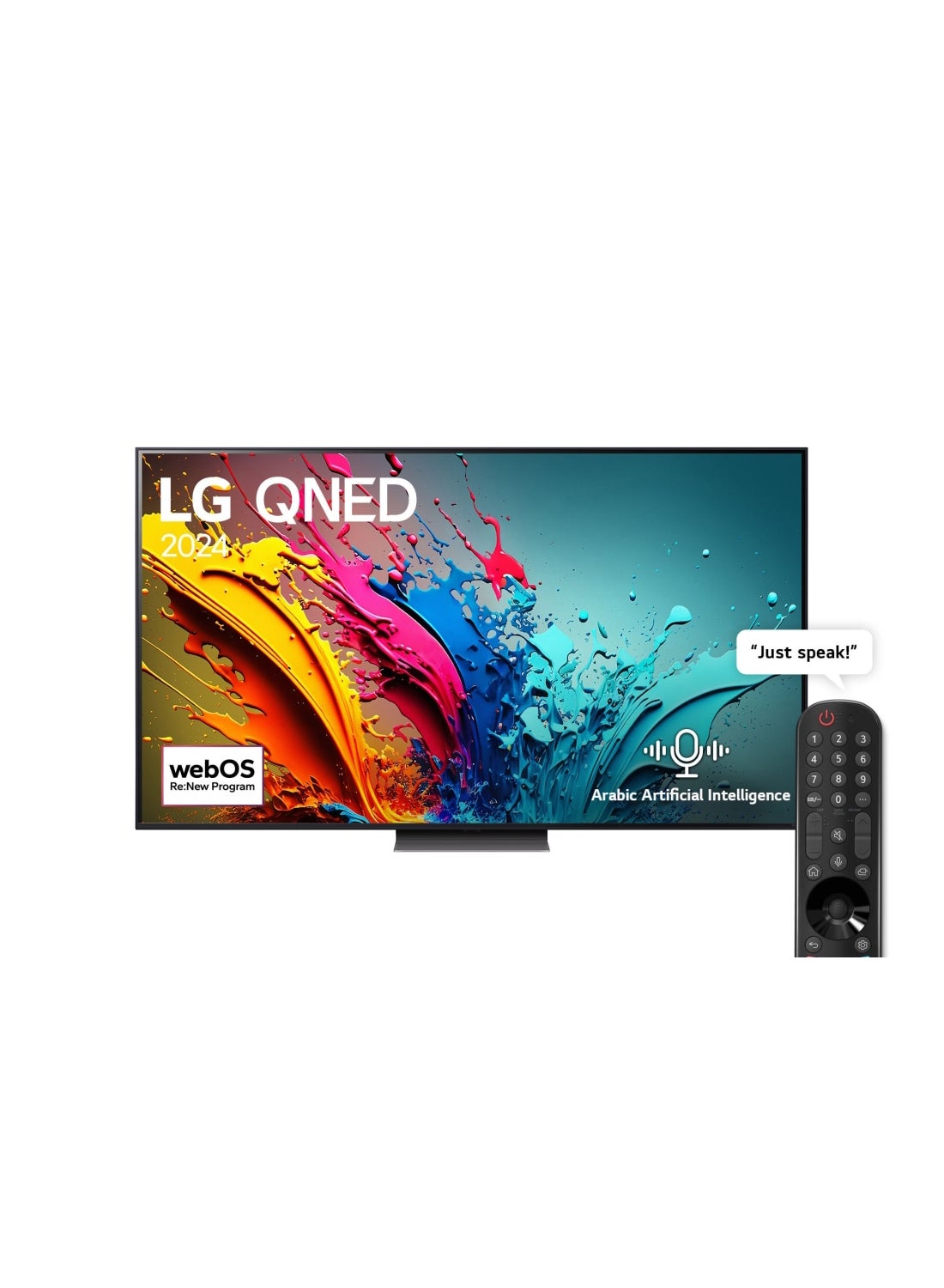 65 Inch QNED QNED86 4K 65QNED86T Black