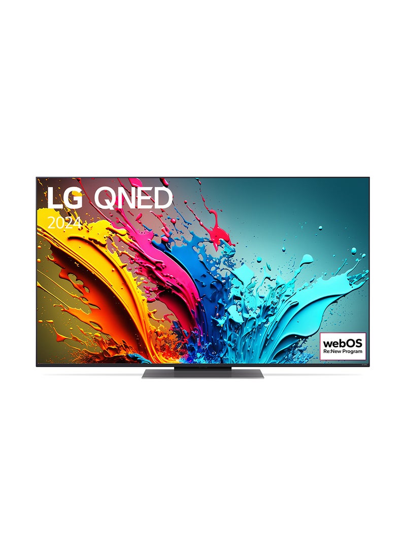 LG - 55 Inch QNED QNED86 4K 55QNED86T Black - Image 1
