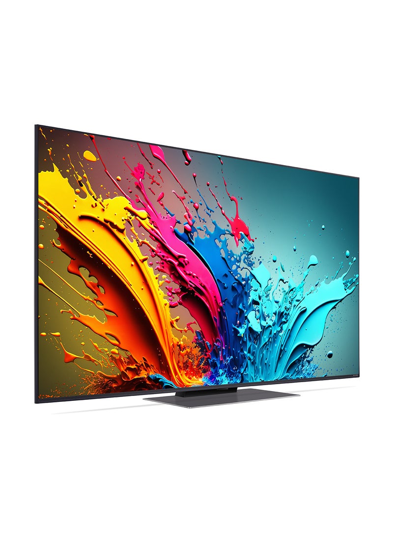 LG - 55 Inch QNED QNED86 4K 55QNED86T Black - Image 1