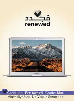 Renewed - Macbook Air A1466 (2015) Laptop With 13.3-Inch Display,Intel Core i7 Processor/5th Gen/8GB RAM/500GB SSD/1.5GB Intel HD Graphics English Silver