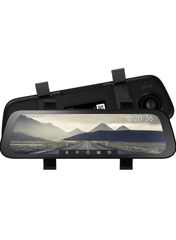 70mai - S500 Rearview Mirror DashCam,3K 1944P Front And FHD Rear,STARVIS 2 With Dual HDR, 9.35” IPS Touch Screen,G-Sensor,WiFi, Super Capacitor, Optional Parking Mode, Upto 128GB Supported - Image 1