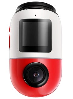 Dash Camera X200 Omni 360 Digree Dash Camera 1080P 60FPS 128GB eMMC Storage Red/White