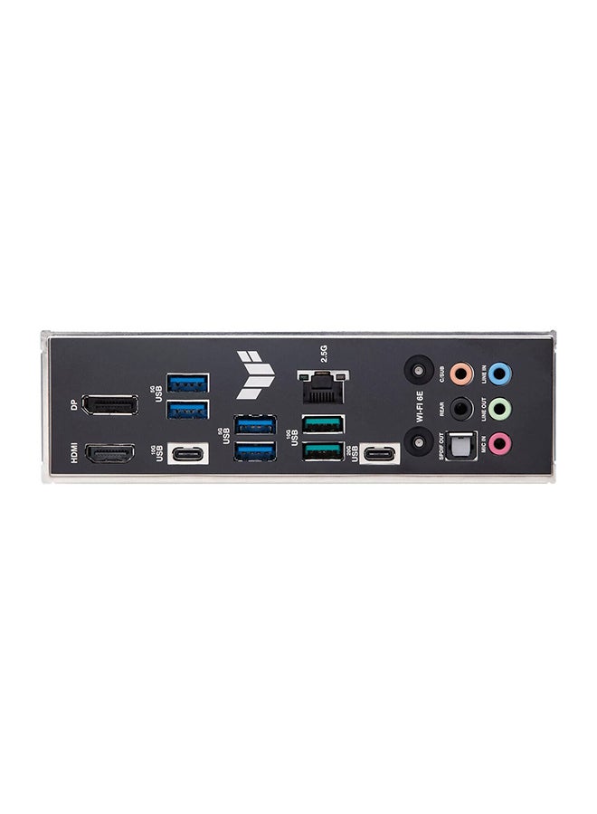 ASUS - TUF Gaming Z790-Pro Wi-Fi LGA1700 ATX Motherboard, Intel Z790 Chipset, 4x DDR5 Slots, 192GB Max Memory, 4x M.2 Slots, PCIe 5.0 x16 Slot, WiFi 6E with Asus WiFi Q-Antenna, Black | 90MB1FJ0-M0EAY0 - Image 1
