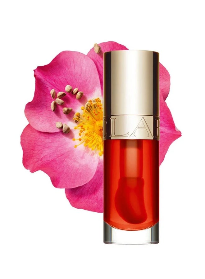 CLARINS Lip Comfort Oil 05 Apricot 7ml - Image 4