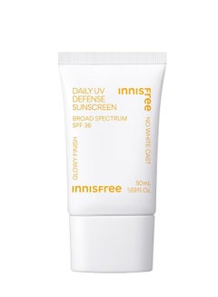 innisfree Daily UV Defense Sunscreen Broad Spectrum SPF 36, Invisible Korean Sunscreen With No White Cast 1.69 oz / 50 mlml  - Image 1