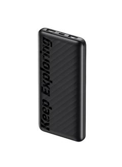 Oraimo 10000 mAh Oraimo OPB-P118D 2.4A Max Fast Charging Portable Power Bank Black  - Image 1