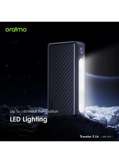 Oraimo 27000 mAh Oraimo OPB-1270 Digital Powerbank Black  - Image 2