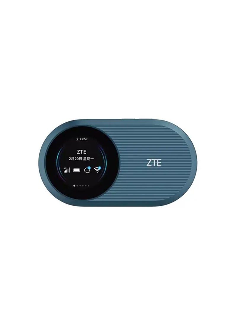 ZTE - Wireless Mobile WI-Fi router Battery capacity: 3000 mAh  U10S PRO Navy Blue - Image 1