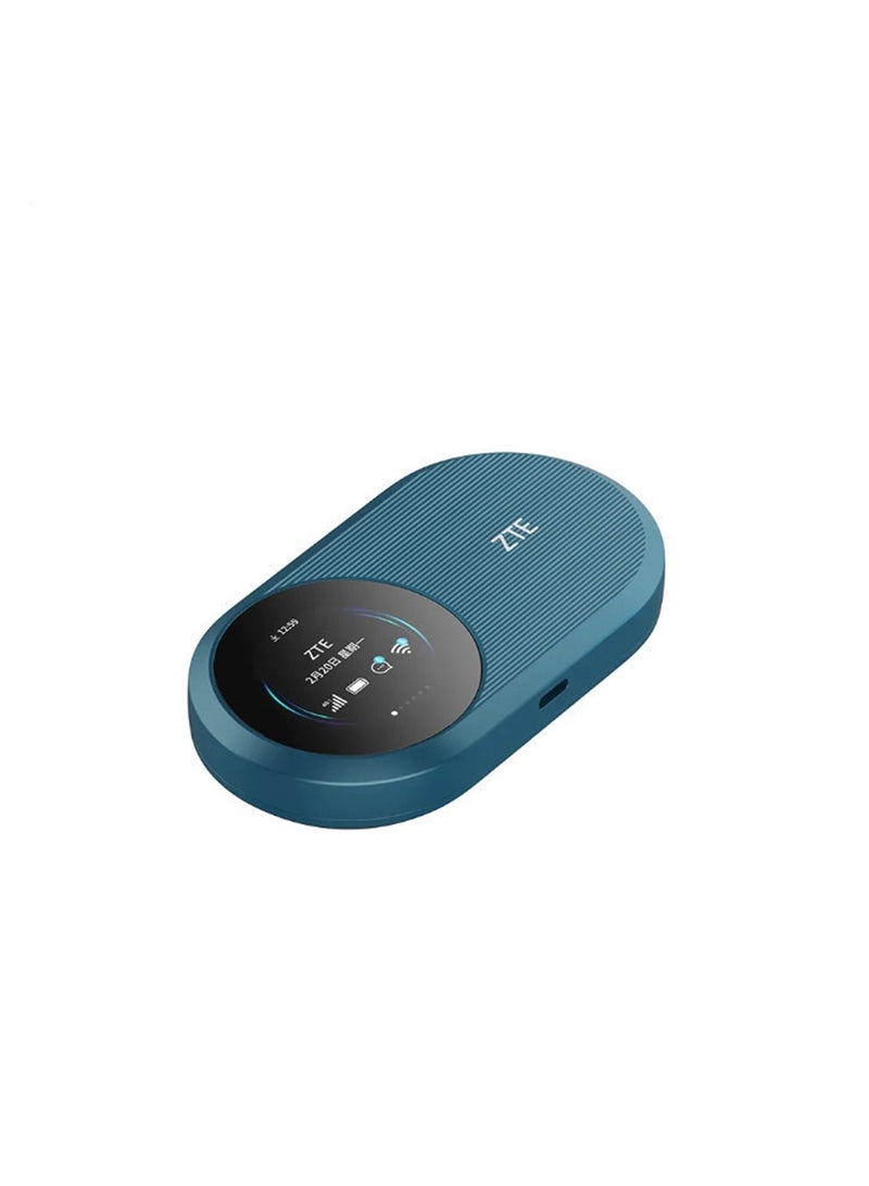 ZTE - Wireless Mobile WI-Fi router Battery capacity: 3000 mAh  U10S PRO Navy Blue - Image 1