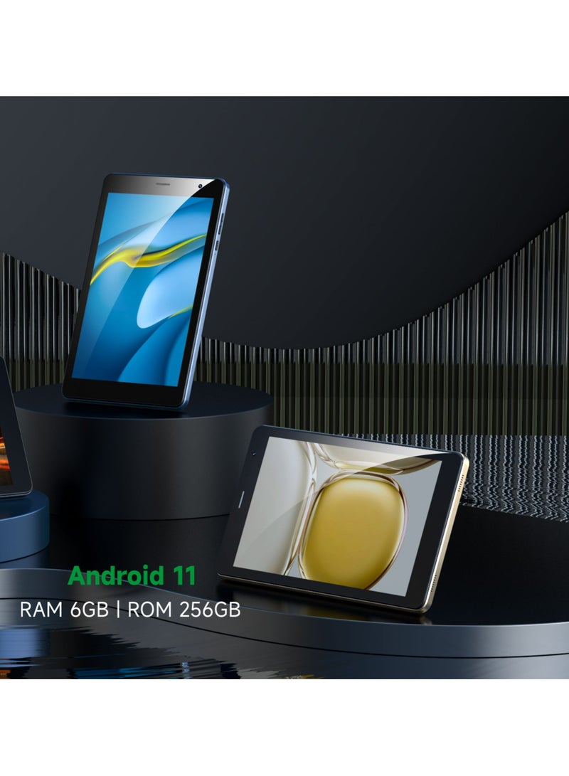 modio M118 8 Inch Android Tablet With Dual Simcards And Free Gifts Gold  - Image 2