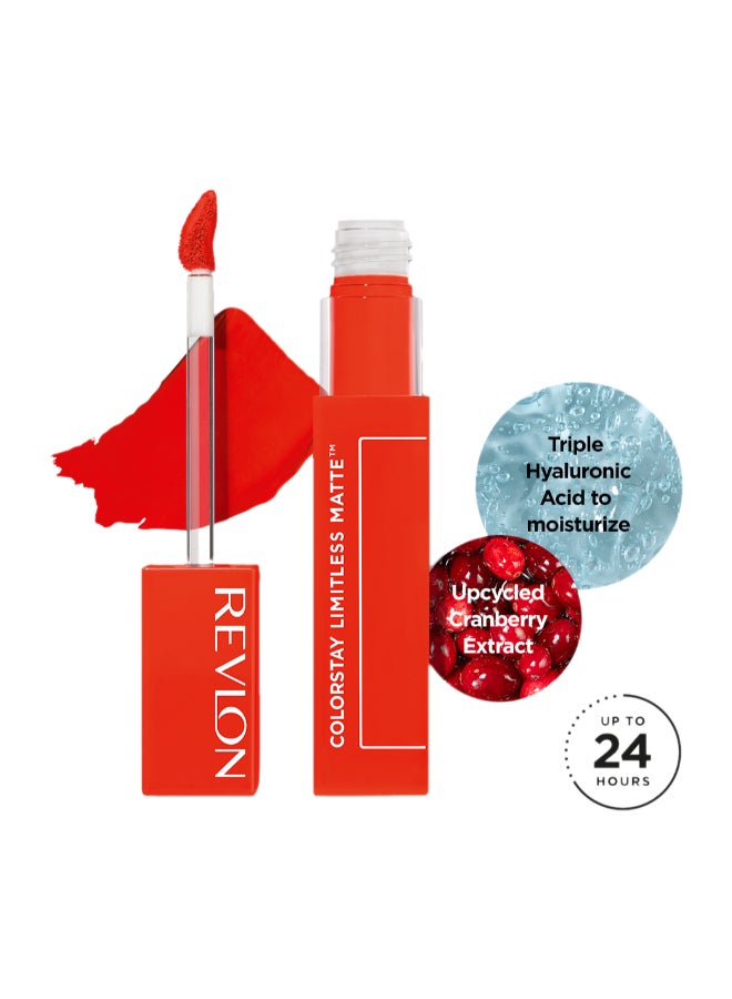 Revlon ColorStay Limitless Matte Liquid Lipstick Hot Take 009 - Image 1