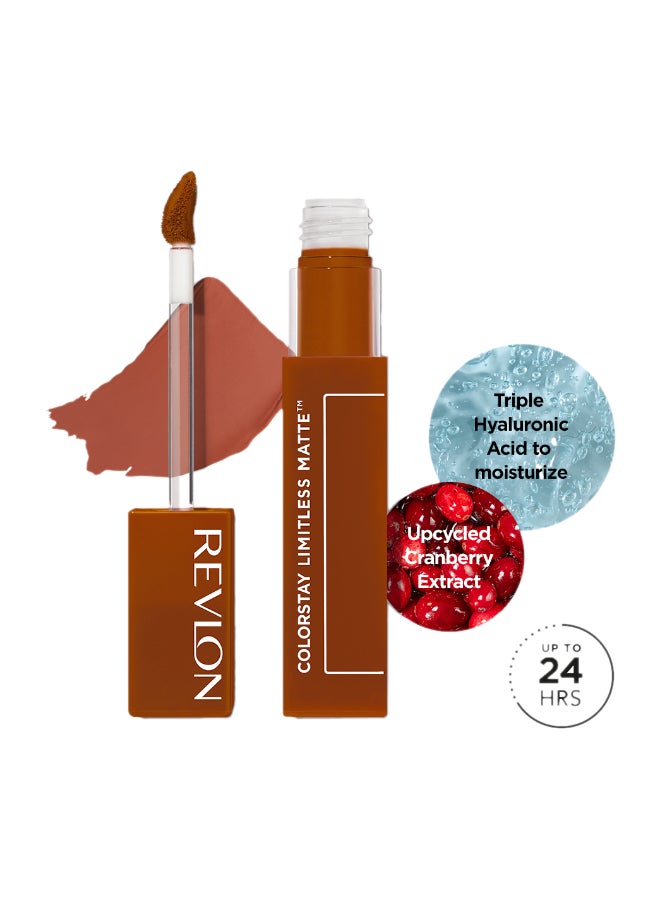 Revlon ColorStay Limitless Matte Liquid Lipstick Model Behavior 004  - Image 1