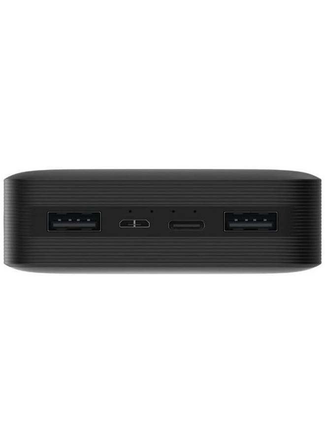 Xiaomi - 20000 mAh High-Speed Charging Technology Powerbank 18 Watt Black - Image 1