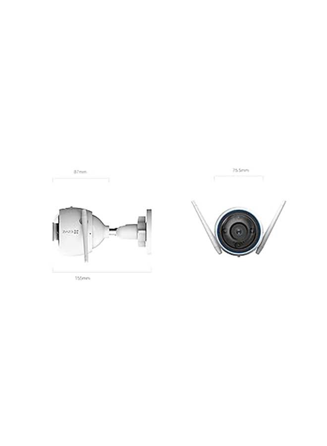 EZVIZ - H3 3K Smart Home Camera, Color Night Vision, Two Way Talk, AI Powered Human, Supports Local Micro SD Card, Active Defense, Vehicle Shape Detection, 2.4Ghz Wifi Connectivity - Image 1
