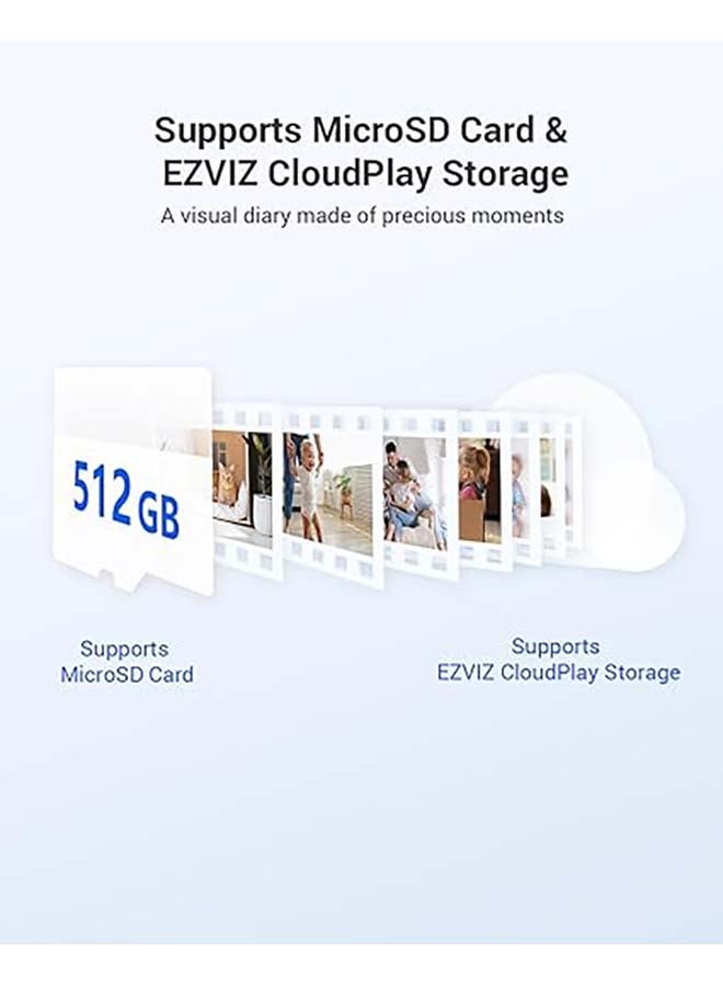 EZVIZ - CB2 Security Camera With Battery, 1080p WiFi Camera CCTV With PIR Motion, Smart Human Detection, Two Way Audio Talk, Easy Install With Magnetic Base, Supported Cloud & SD Card Storage - Image 1