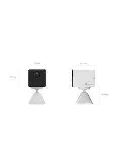CB2 Security Camera With Battery, 1080p WiFi Camera CCTV With PIR Motion, Smart Human Detection, Two Way Audio Talk, Easy Install With Magnetic Base, Supported Cloud & SD Card Storage